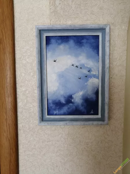 Картина "В небе", Другая, Новороссийск, ручная работа, handmade