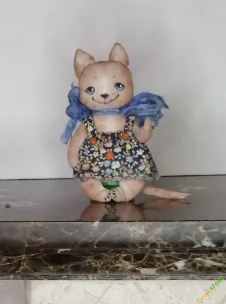 Кошечка Мия, Текстильная Игрушка, Новороссийск, ручная работа, handmade